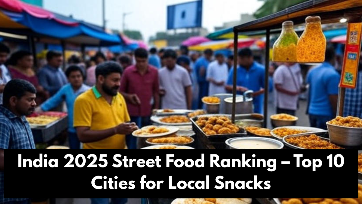 India 2025 Street Food Ranking – Top 10 Cities for Local Snacks