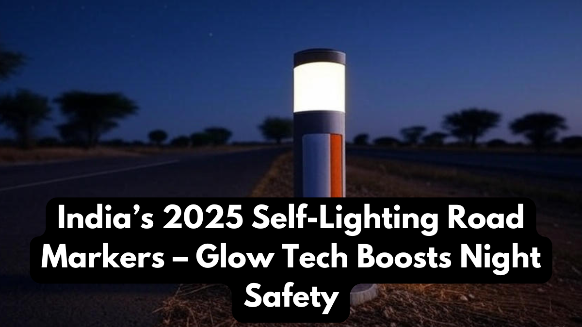 India’s 2025 Self-Lighting Road Markers – Glow Tech Boosts Night Safety
