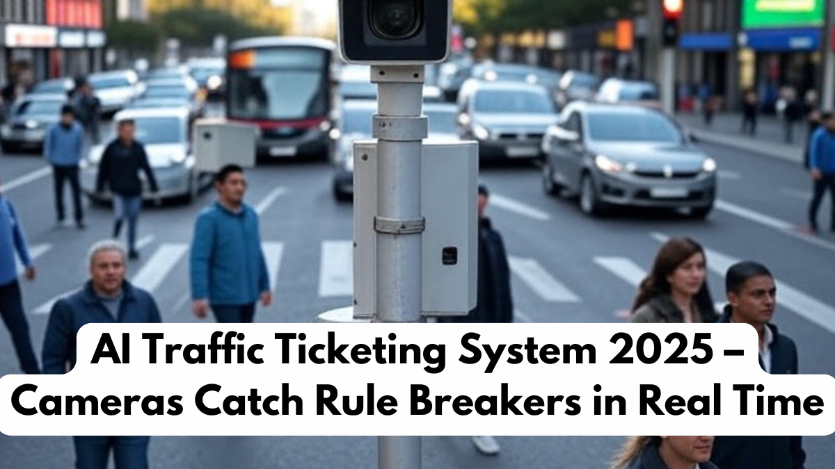 AI Traffic Ticketing System 2025 – Cameras Catch Rule Breakers in Real Time