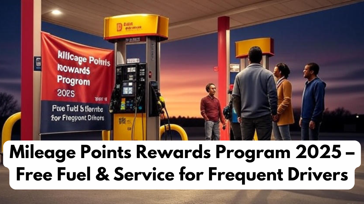 Mileage Points Rewards Program 2025 – Free Fuel & Service for Frequent Drivers