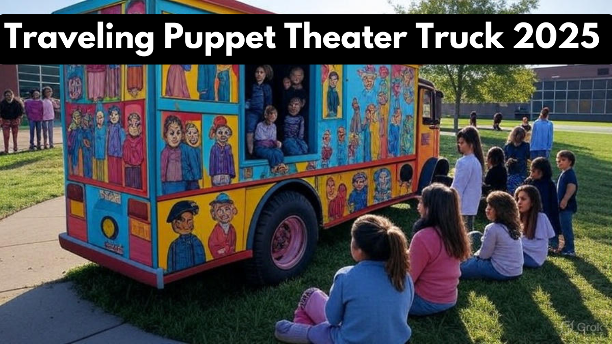 Traveling Puppet Theater Truck 2025 – Reviving Folk Stories in School Playgrounds