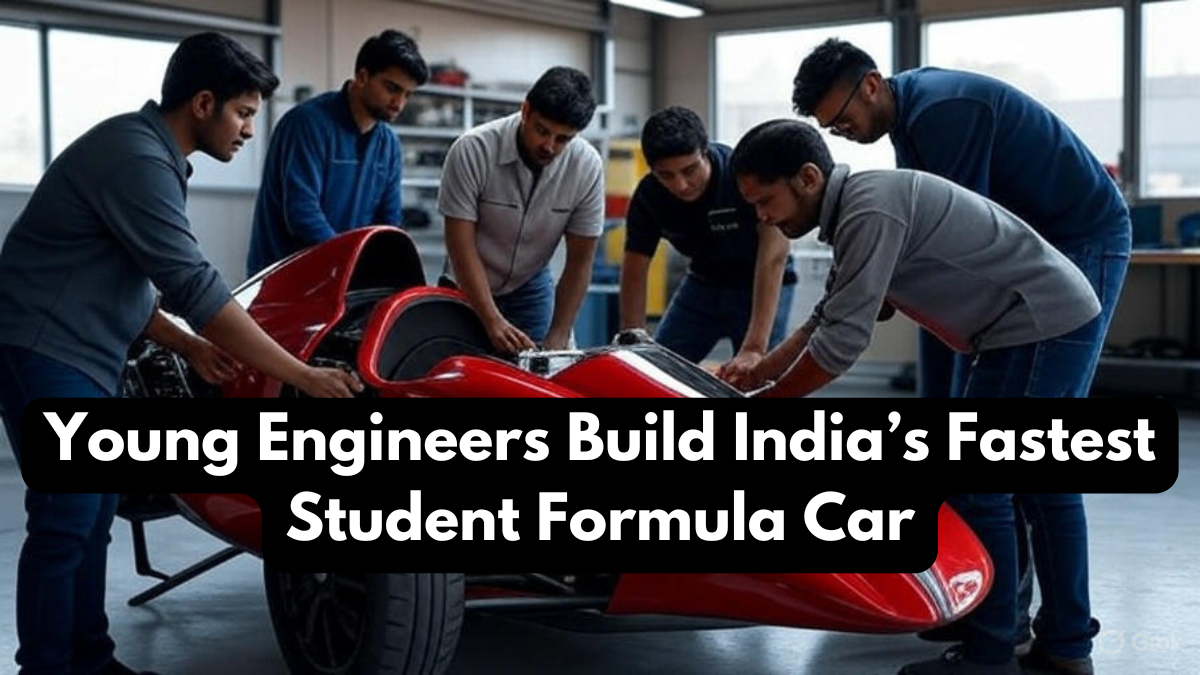Young Engineers Build India’s Fastest Student Formula Car