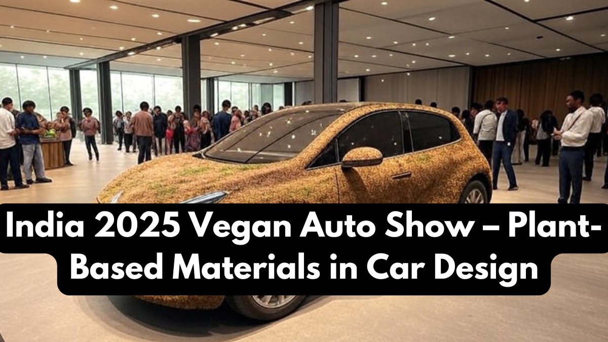 India 2025 Vegan Auto Show – Plant-Based Materials in Car Design