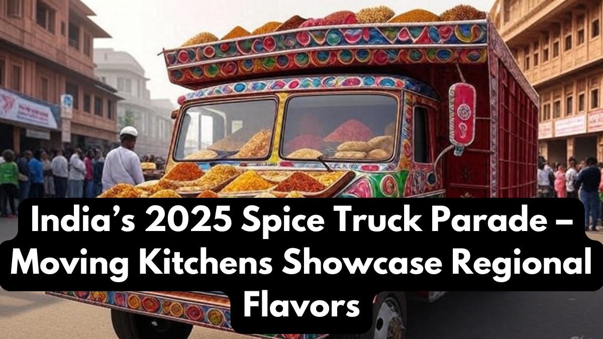India’s 2025 Spice Truck Parade – Moving Kitchens Showcase Regional Flavors