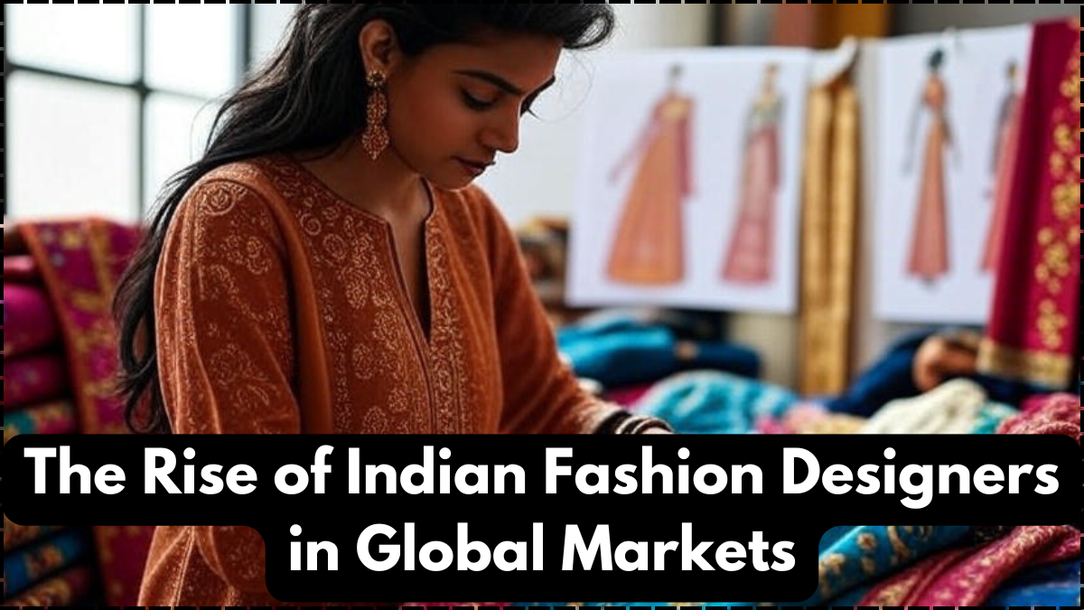 The Rise of Indian Fashion Designers in Global Markets