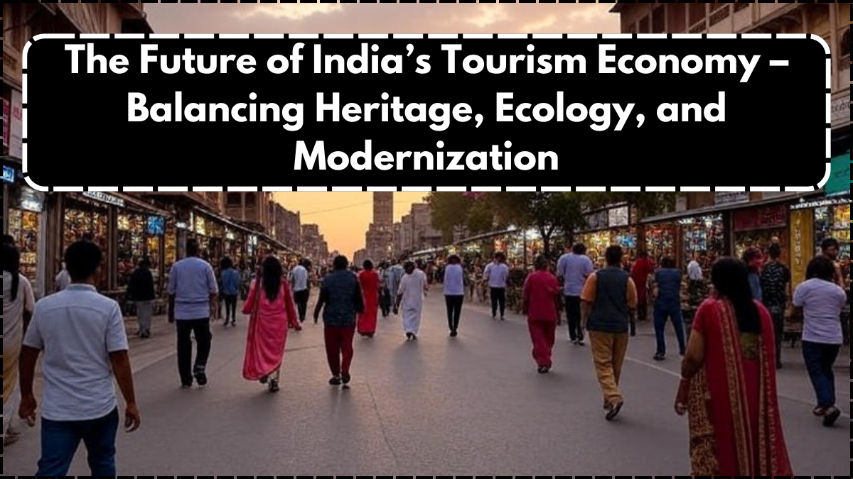 The Future of India’s Tourism Economy – Balancing Heritage, Ecology, and Modernization