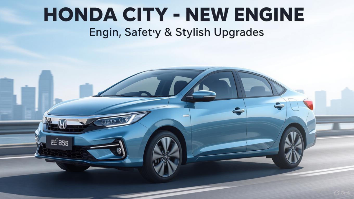 Honda City 2025 – New Engine, Safety & Stylish Upgrades
